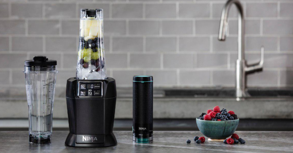 Ninja Nutri Blender with Freshvac on counter