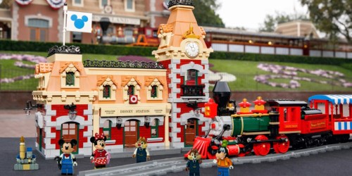 LEGO Disney Train and Station Looks Just Like The Real Thing