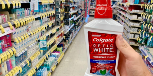 Colgate Optic White Mouthwash Just $1.24 After Walgreens Rewards