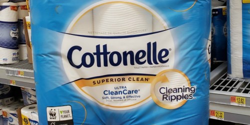 Cottonelle Toilet Paper 24-Rolls Only $10.50 on Walgreens.online