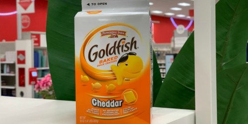 Pepperidge Farm Goldfish Crackers 30oz Carton Only $5.39 at Target (In-Store & Online)