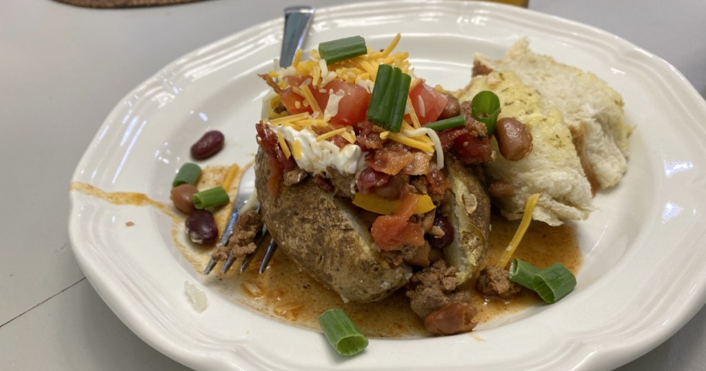 loaded baked potato