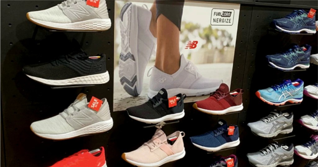 New Balance Shoe Display