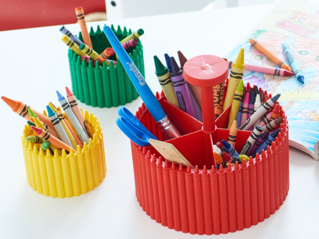 crayola pencil cups 