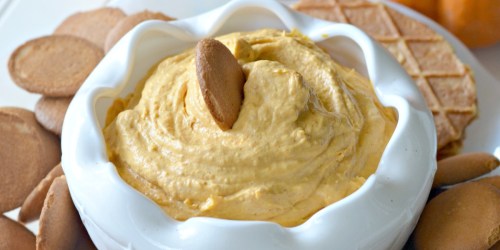 Fall in Love With This Easy 3 Ingredient Pumpkin Pie Dip (Halloween Appetizer Idea!)