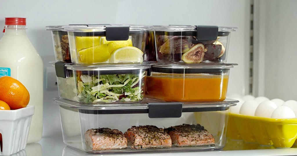 rubbermaid food storage set