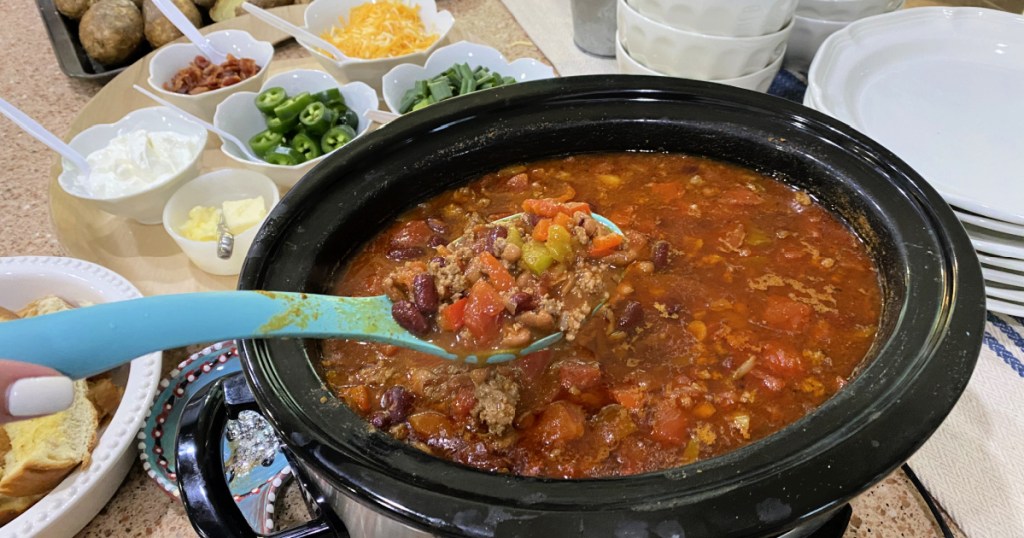 slow cooker chili