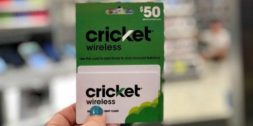 15% Off Wireless Prepaid eGift Cards on Kroger.online | $50 Cricket Wireless eGift Card Only $42.50