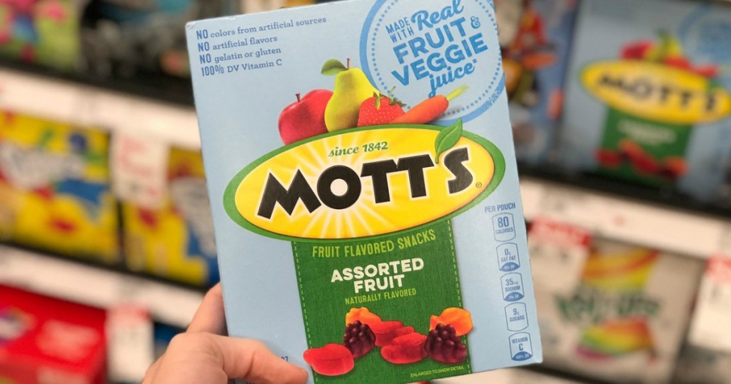 mott's fruit snacks at target