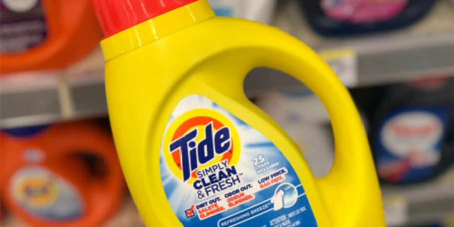 TWO Tide Simply Liquid Laundry Detergent 84oz Bottles Only $11.48 After Walmart Cash