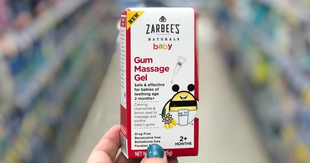 zarbee's gum massage gel at walgreens