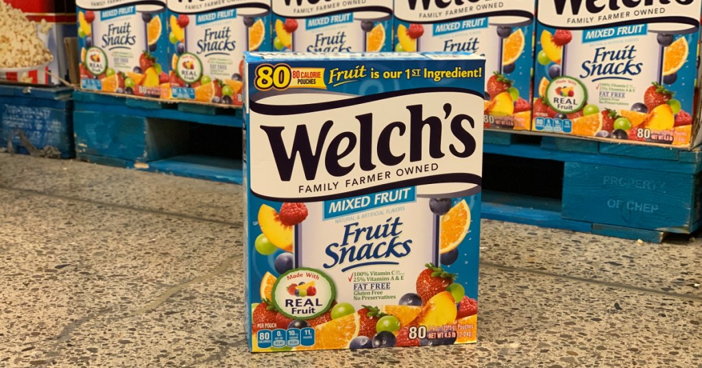 welch's fruit snacks