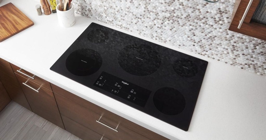 Whirlpool glass cooktop