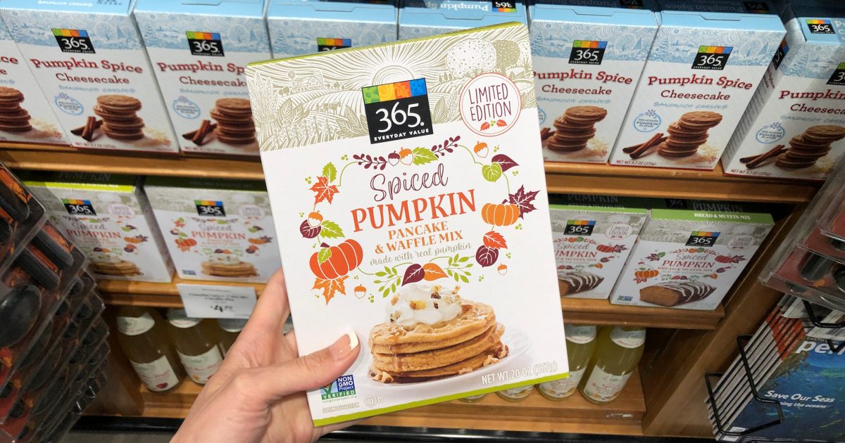 365 Spiced Pumpkin Pancake Waffle Mix