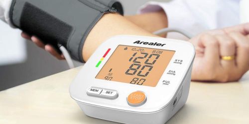 Blood Pressure Monitor Only $16.99 Shipped on Amazon | Large LED Display