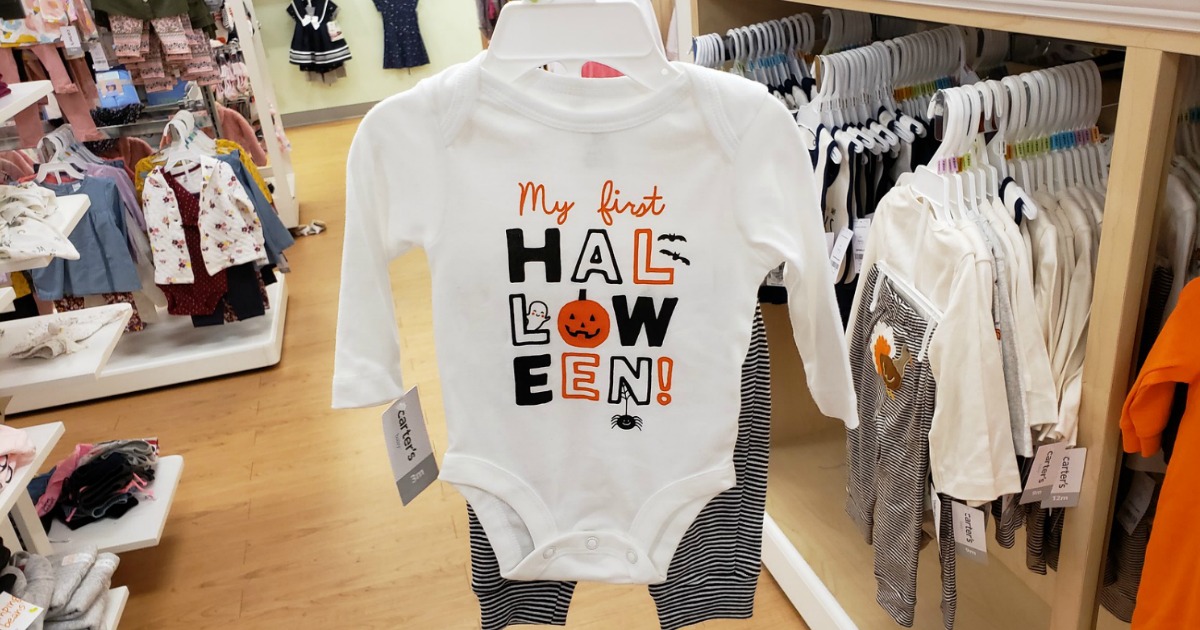 baby carters halloween bodysuit