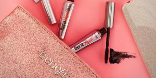 Benefit Cosmetics They’re Real Mascara, Lash Primer & Sparkle Bag Only $29 Shipped | $70 Value