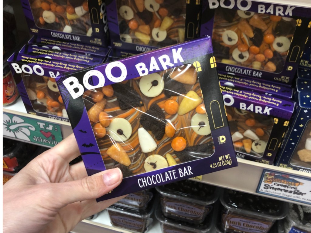 Boo Bark Chocolate Bar at Trader Joe's