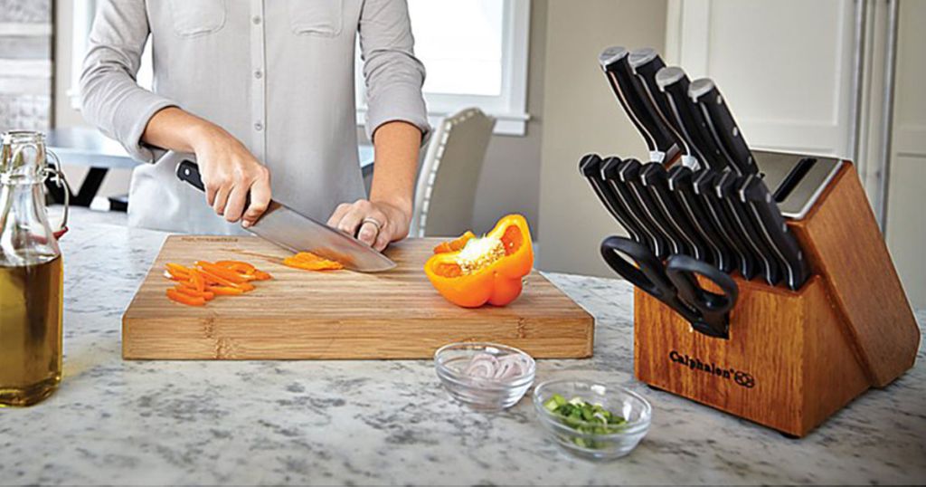 Calphalon Self-Sharpening Knife Set