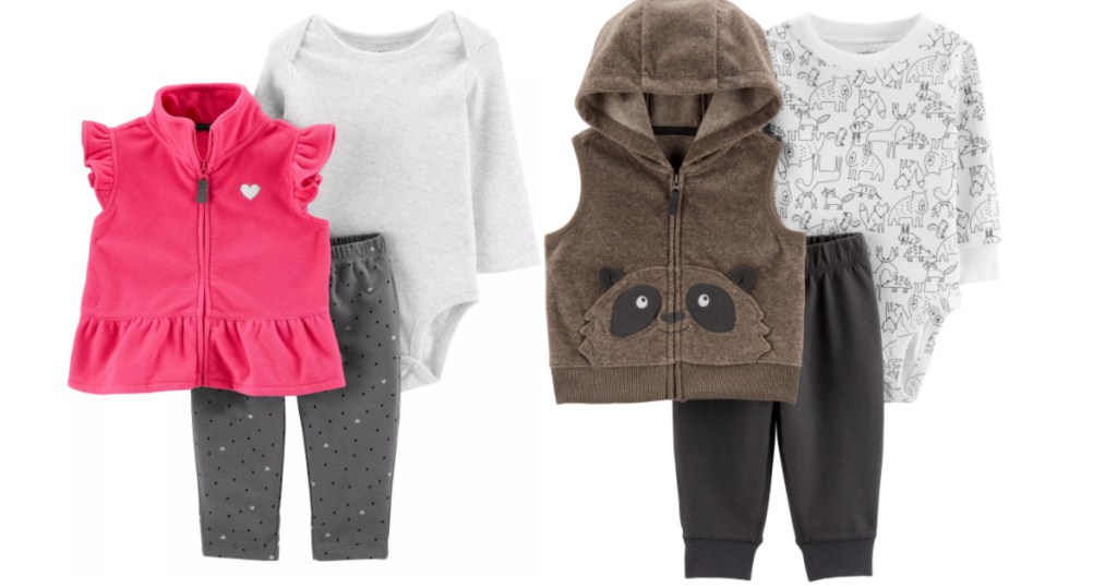 Carters 3-Piece Vest Sets