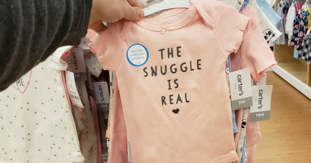 Carter's Baby Snuggle Onesie