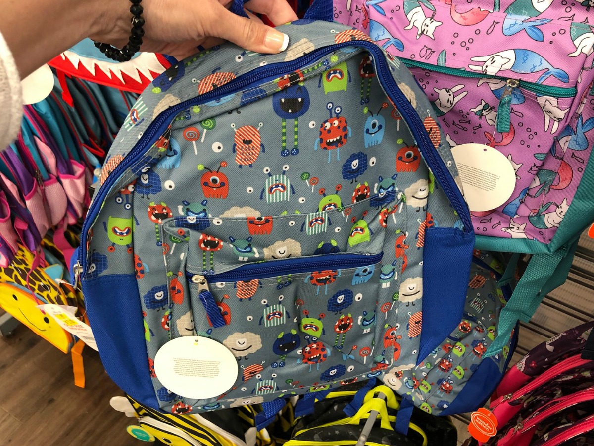 Clearance Monster Backpack at Walmart