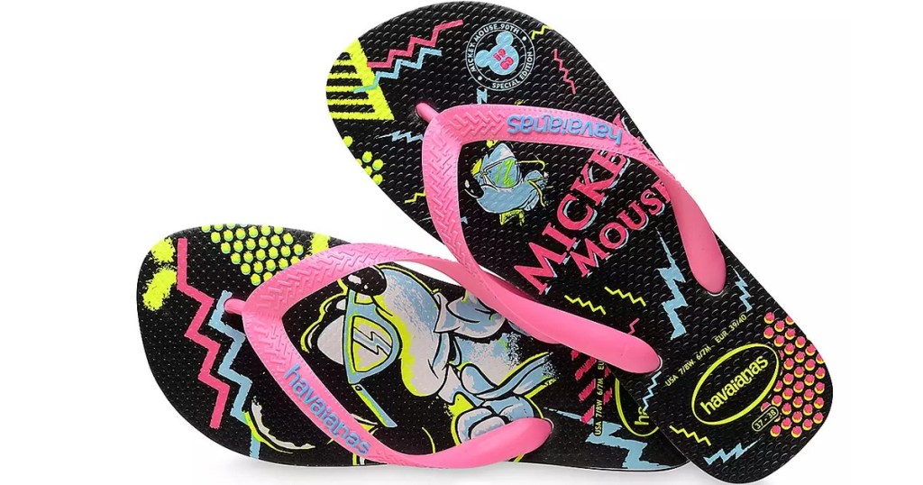 Disney Havaianas retro 80's Flip Flops