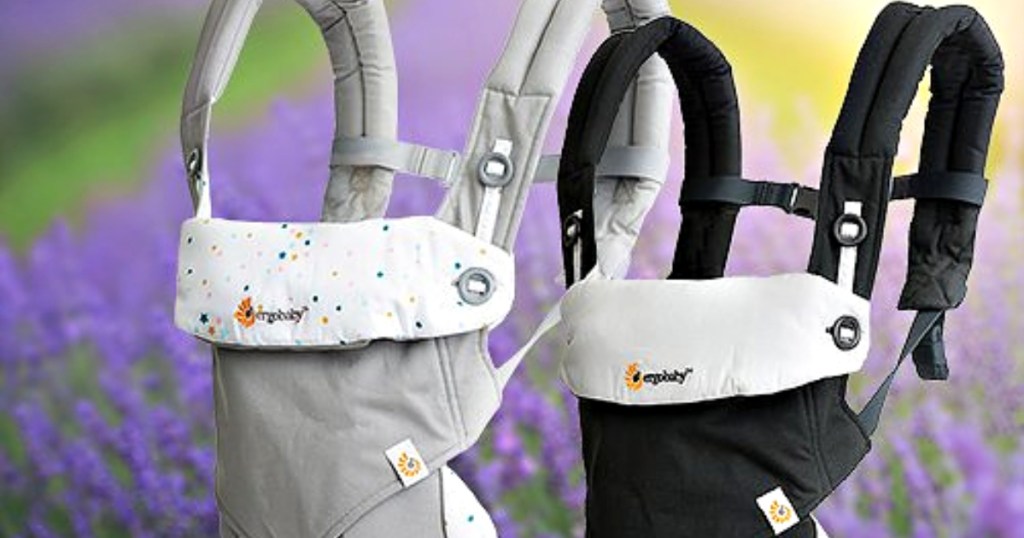 two ergobaby carriers