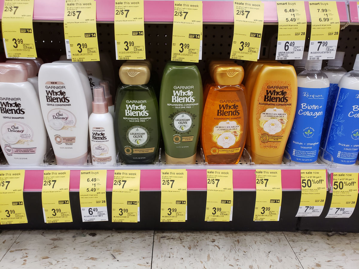 Garnier Whole Blends at Walgreens