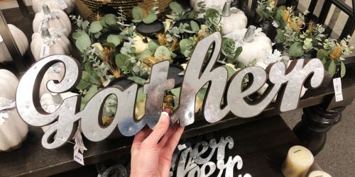 Kohl’s Cardholders: Gather Galvanized Metal Sign $8 Shipped (Regularly $24) + More