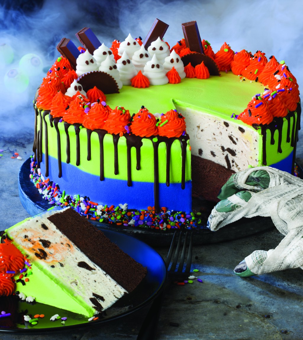 Baskin Robbins ghost cake