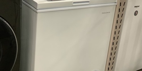 Insignia 5-cu. ft. Chest Freezer Only $114.99 at Best Buy (Regularly $180)