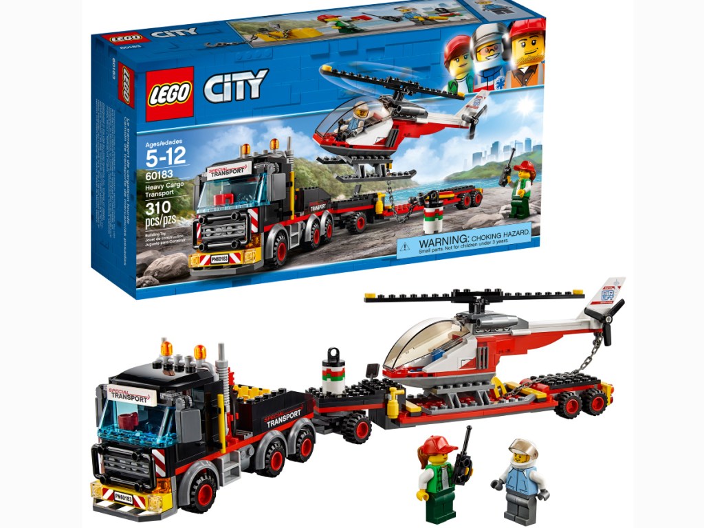 LEGO City Great Vehicles Heavy Cargo Transport Building Kit