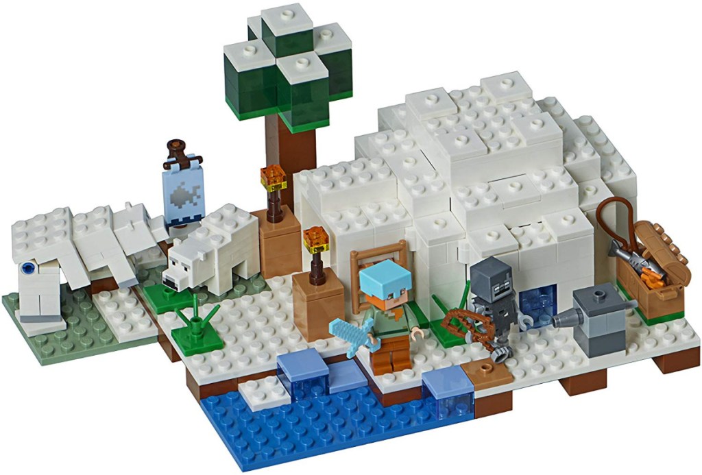 LEGO Minecraft The Polar Igloo Building Kit