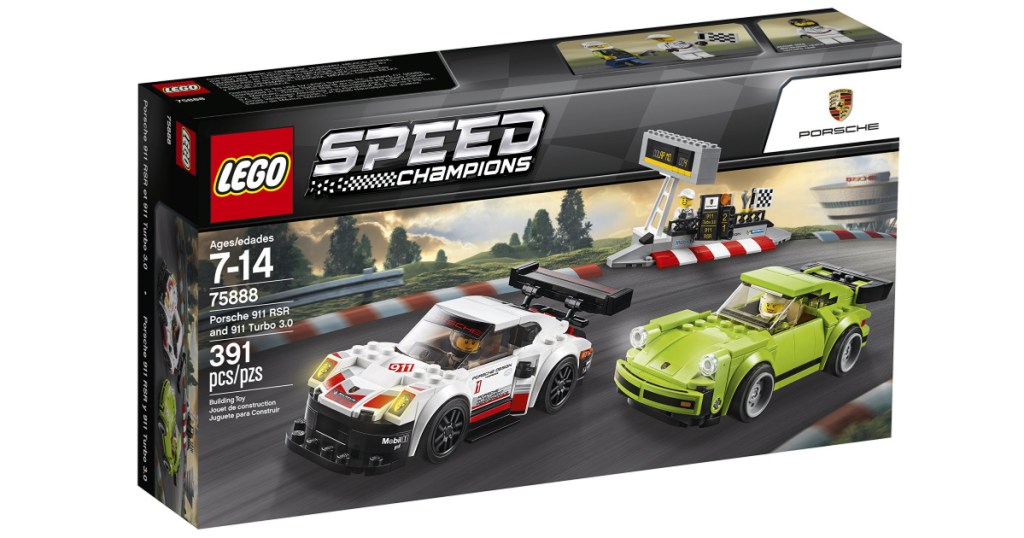 lego speed champions porsche building kit in box