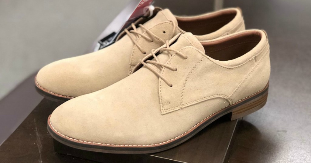 Madden Dress Shoes on counter at Kohl's