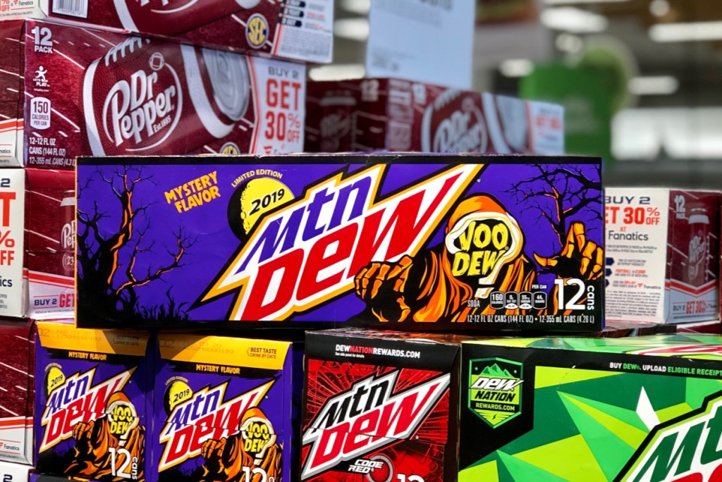 Mountain Dew VooDew Mystery Flavor 12 Packs at Target