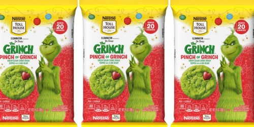 Nestlé’s New Pinch of Grinch Cookies Are onlineing to a Cookie Jar Near You!