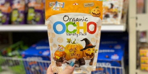 OCHO Organic Candy Halloween Variety Pack as Low as $4 Each at Target | Great for Trick or Treaters