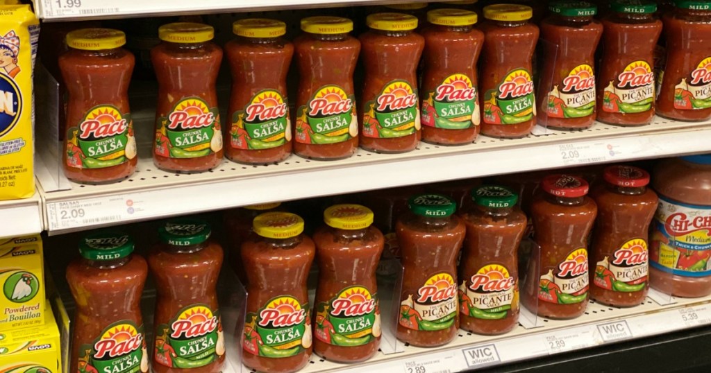 Pace Salsa on Target Shelf