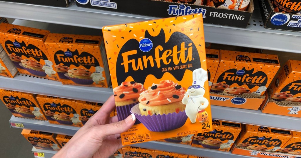 Pillsbury Halloween Funfetti Cake Mix at Walmart