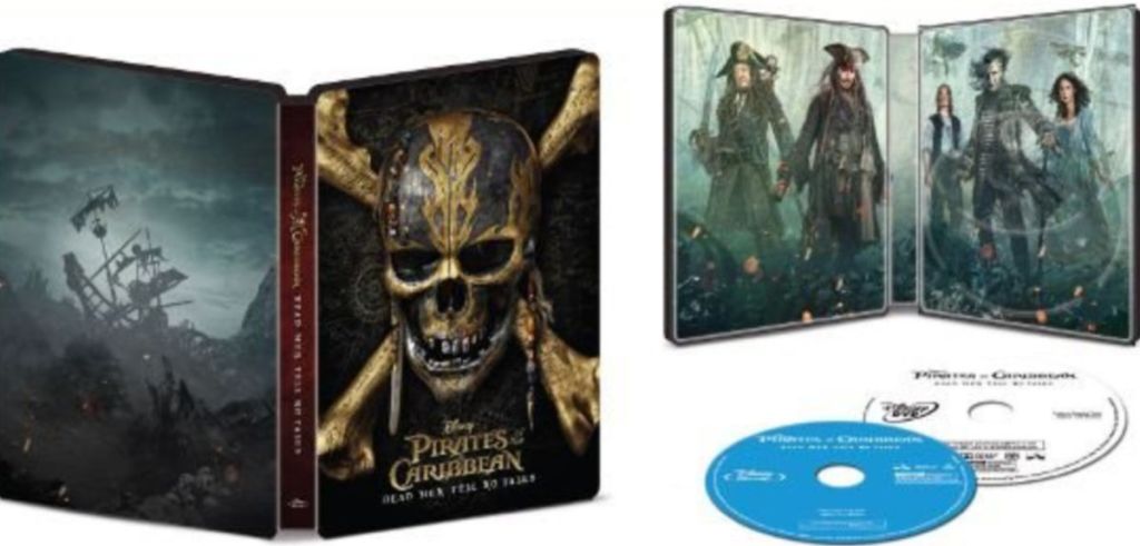 pirates of the Caribbean steelbook set