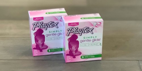 FREE Playtex Simply Gentle Glide Tampons After Cash Back at Walmart