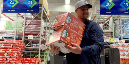 Starbucks Pumpkin Spice K-Cups 72-Count Just $29.98 at Sam’s Club (Only 42¢ Per Cup)