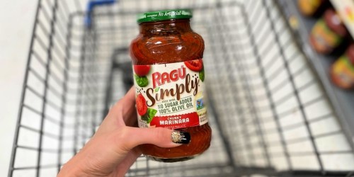 Ragu Simply Pasta Sauce Only 26¢ After Cash Back at Target