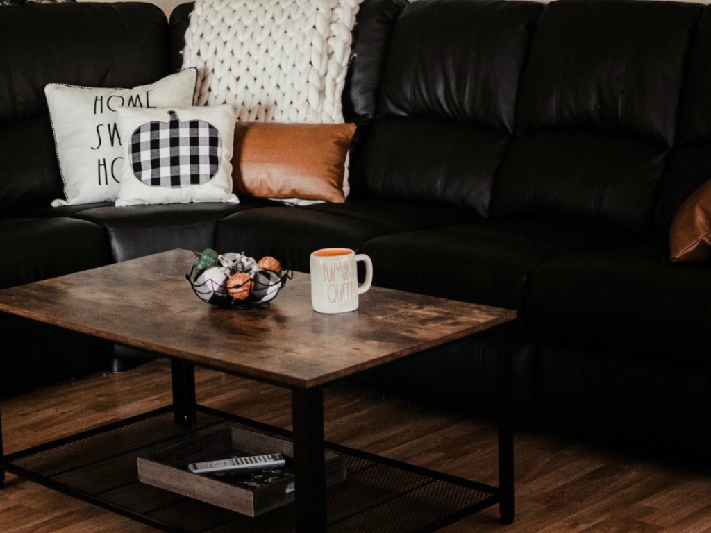 Rustic Coffee Table in living area