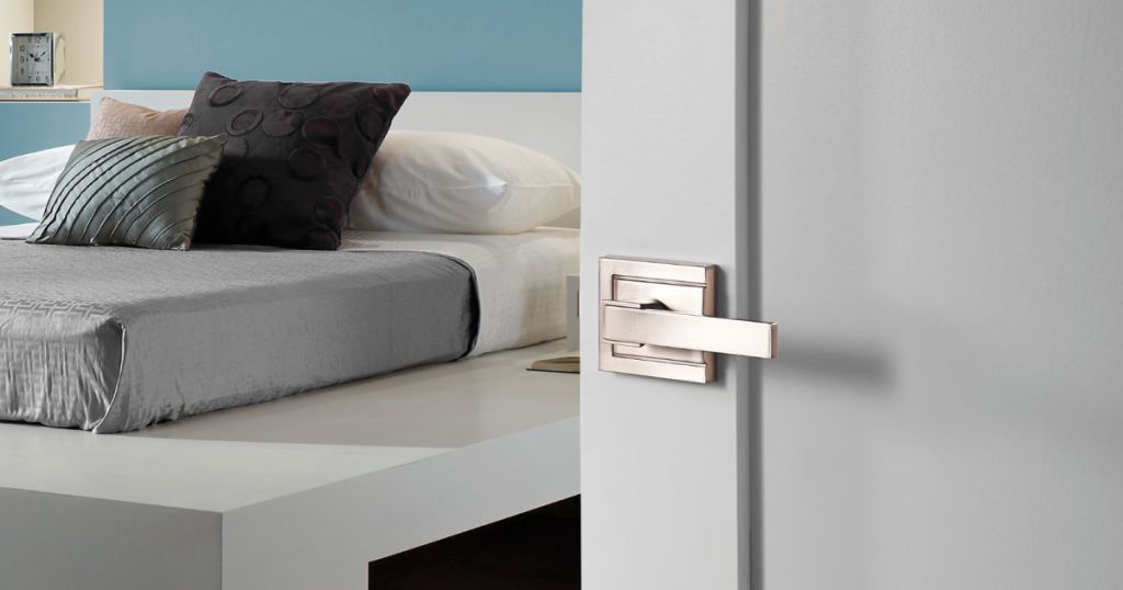 Schlage Door Handle on door