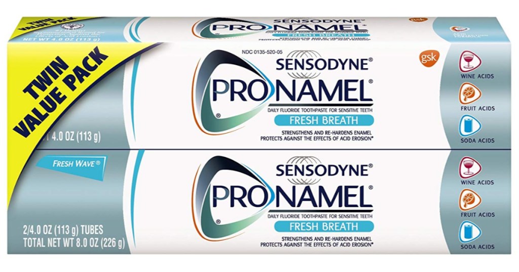 sensodyne toothpaste twin pack