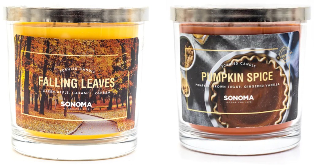 kohls sonoma candles