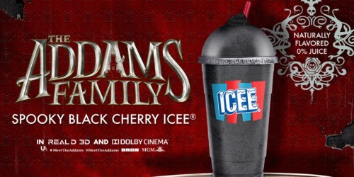 AMC Released Jet-Black Icee in Honor of The New Addams Family Movie